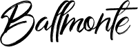 Ballmonte шрифт