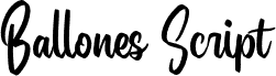 BallonesScriptDEMO-Regular