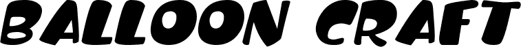 Balloon Craft Italic