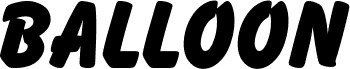 Balloon Fixed Xbold