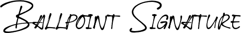 BallpointSignature