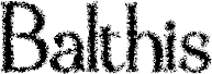 Balthis Unfocus Demo Regular