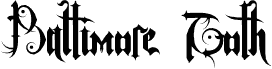Baltimore Goth