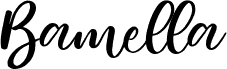 Bamella Italic