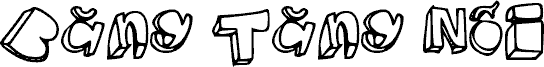 Vorschau der Schriftart Bang Tang Noi Regular