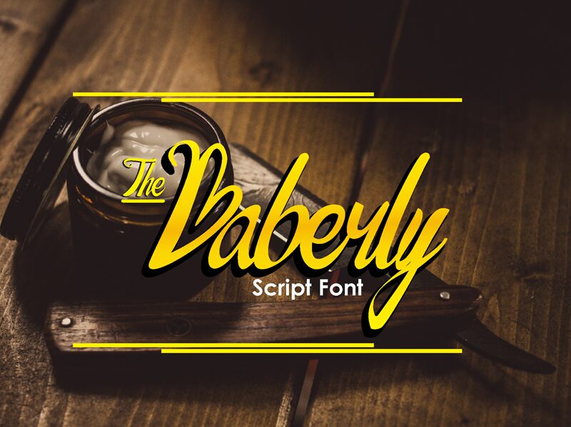 Baberly Schriftart