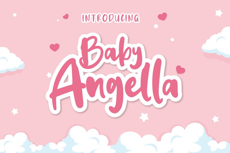 Baby Angella الخط