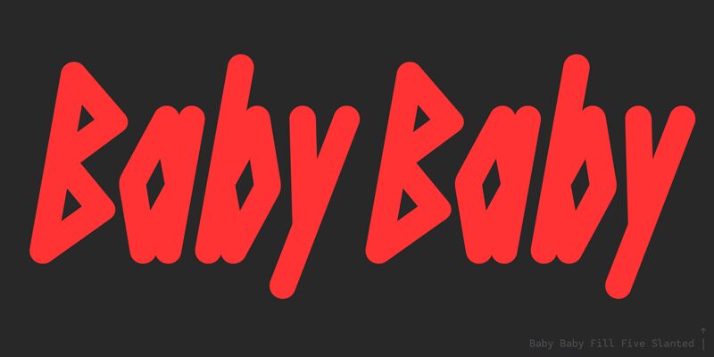Baby Baby Font