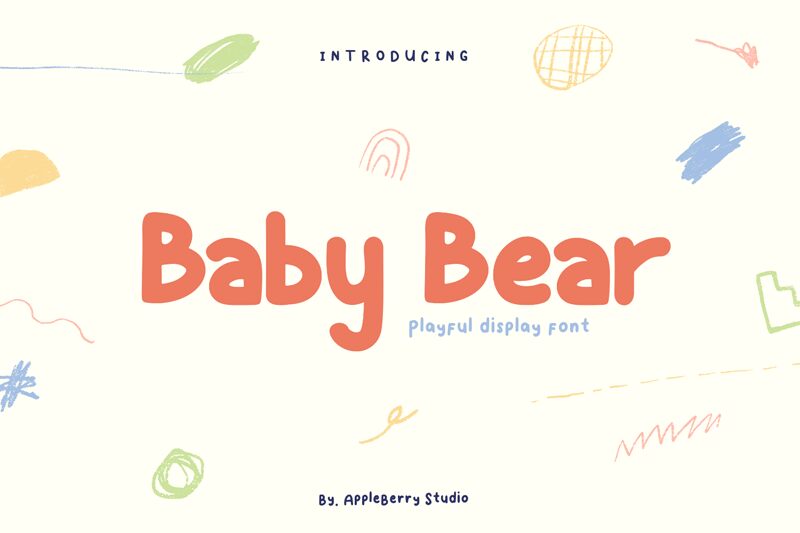 Baby Bears Schriftart