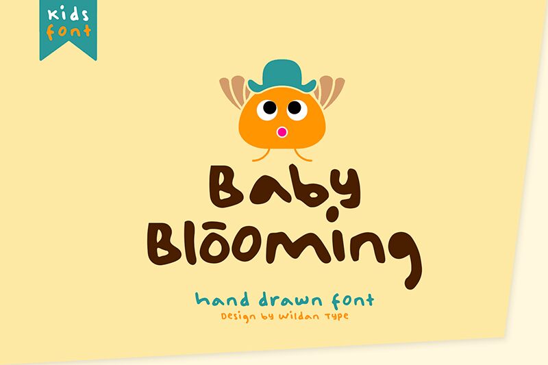Baby Blooming Schriftart