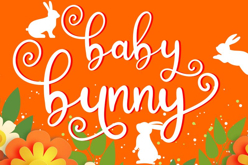 Baby Bunny Script Czcionka