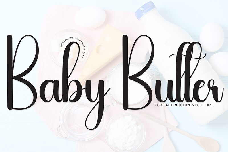 Baby Butter Czcionka