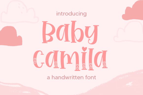 Baby Camila Schriftart