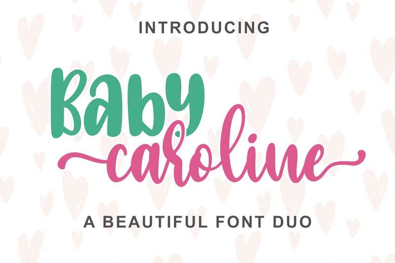 Baby Caroline Script Czcionka