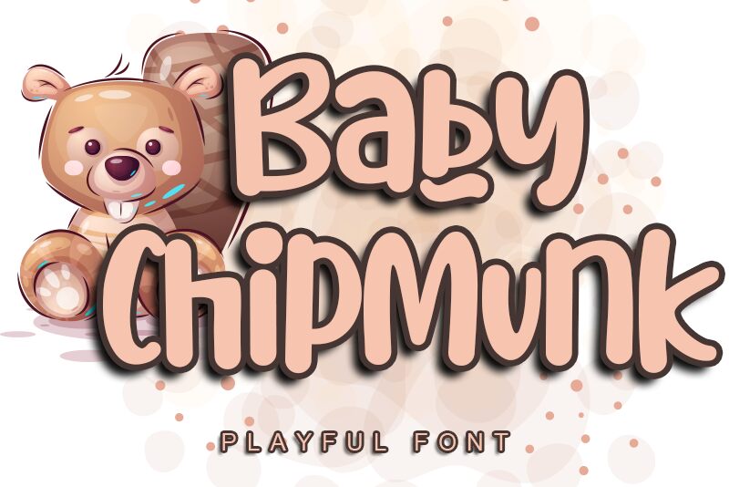 Baby Chipmunk Schriftart