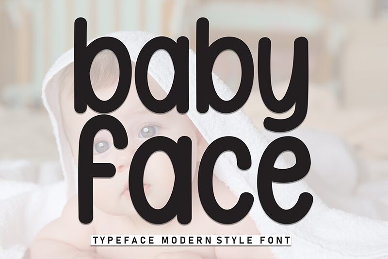 Baby Face Schriftart