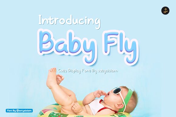 Baby Fly Schriftart