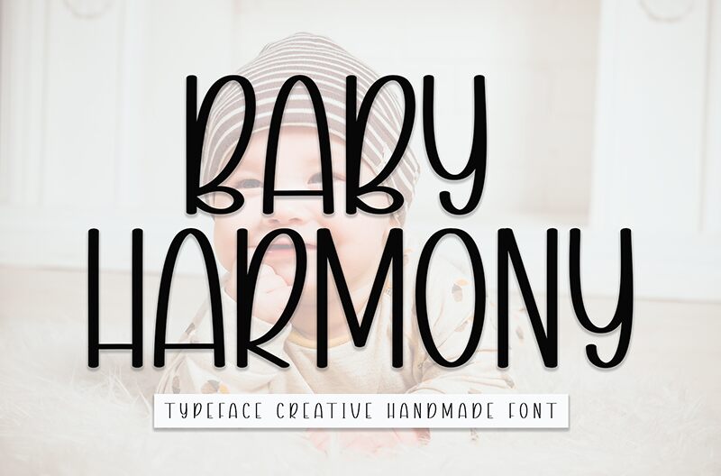 Baby HARMONY Czcionka