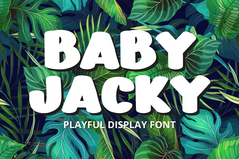 BABY JACKY Schriftart