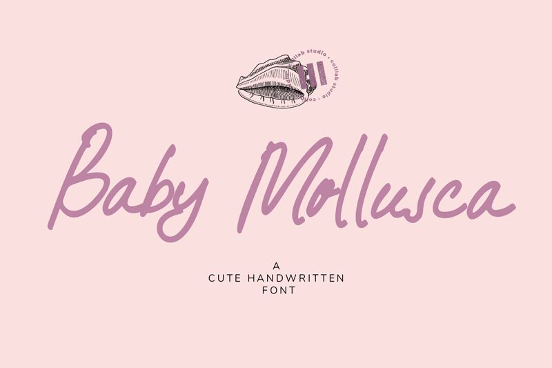 Baby Mollusca Font
