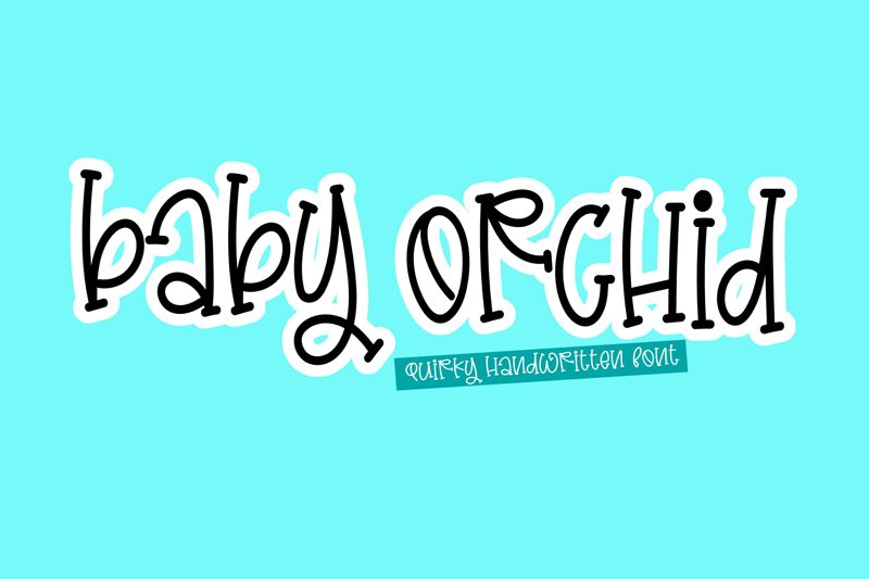 Baby Orchid Schriftart