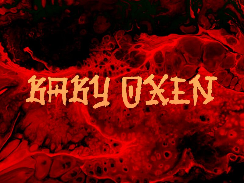 b Baby Oxen Czcionka