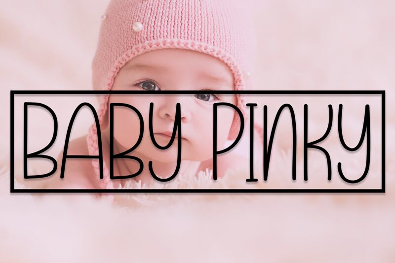 Baby Pinky Czcionka