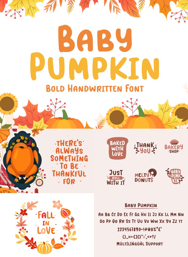 Baby Pumpkin Czcionka