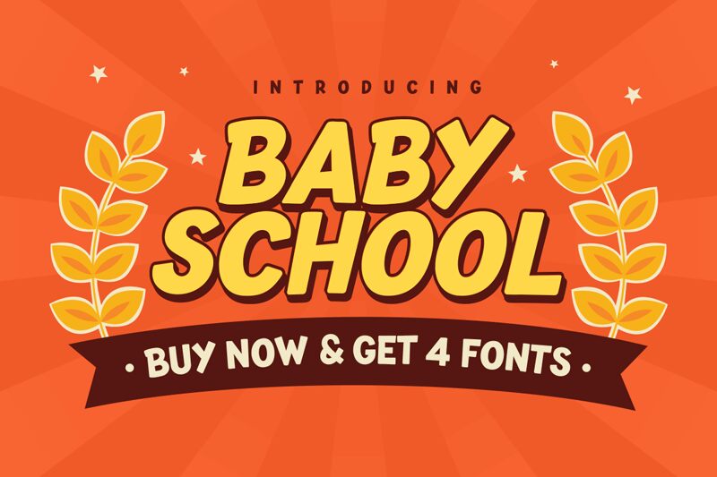 Шрифт School. Baby шрифт. Шрифты для школы. American School font.