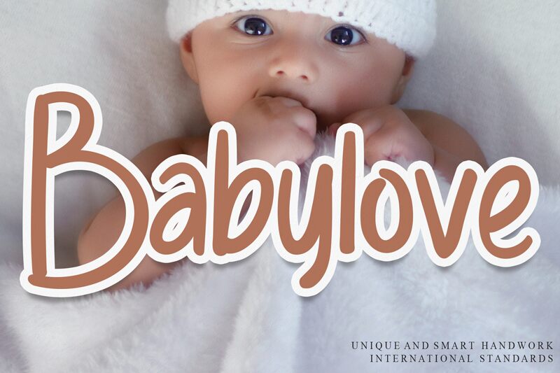 Babylove الخط