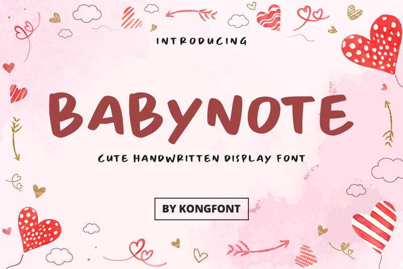 Babynote Carattere