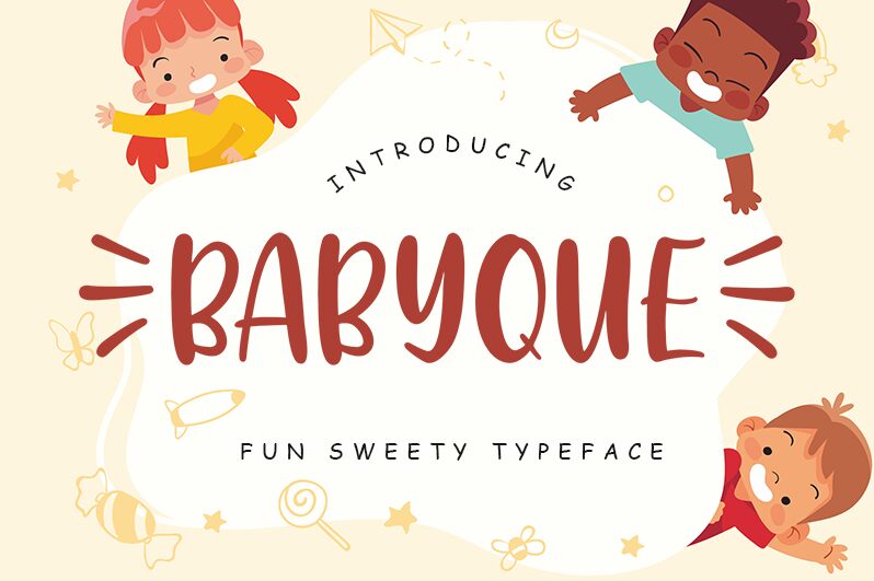 Babyque Czcionka
