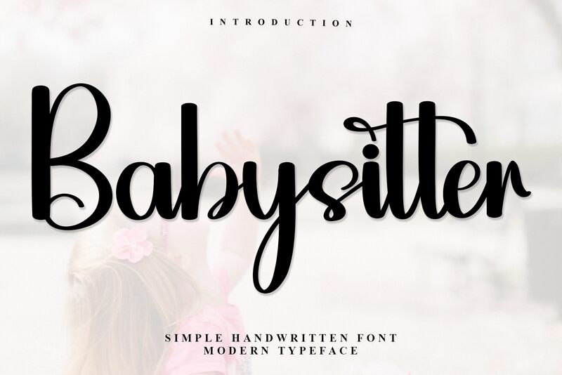 Babysitter Font