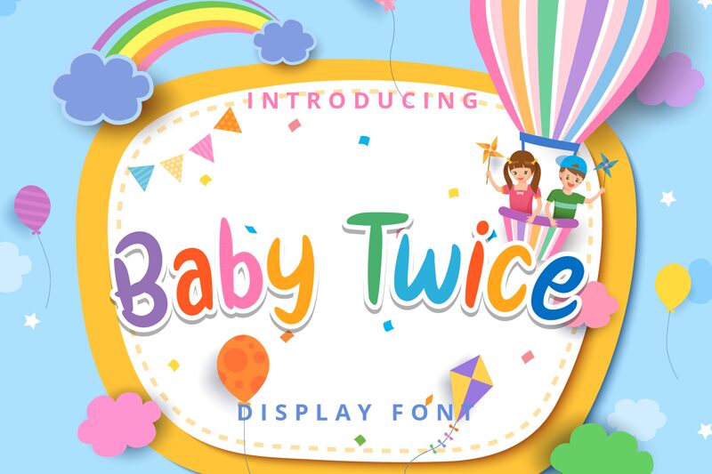 Baby Twice Schriftart