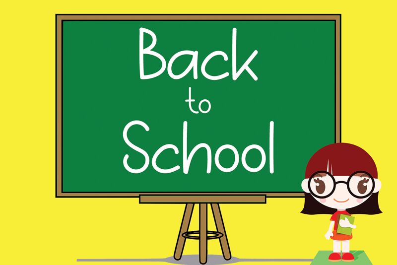 Back To School Schriftart