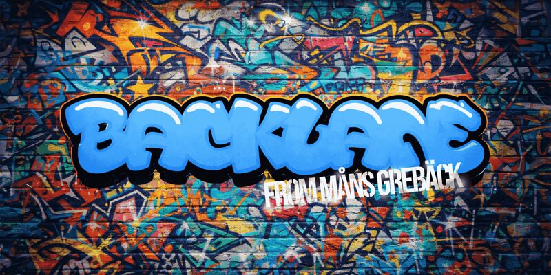 Backlane Schriftart