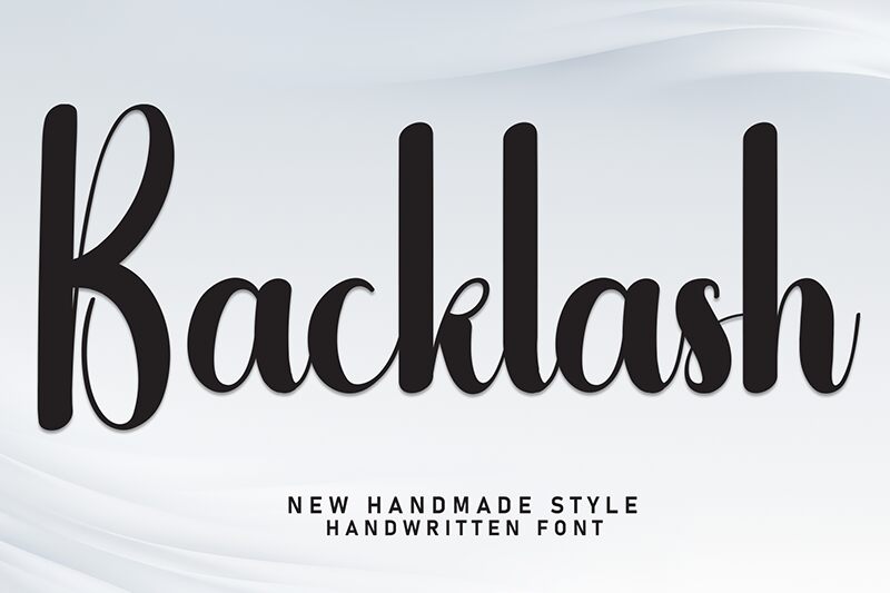 Backlash Schriftart