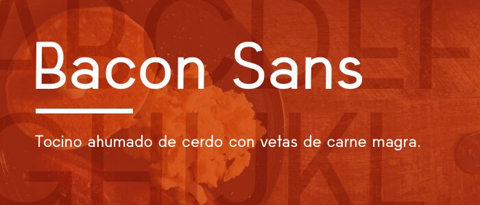 Bacon Sans Czcionka