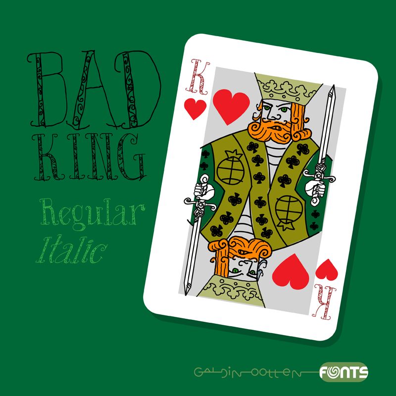 Bad King Czcionka