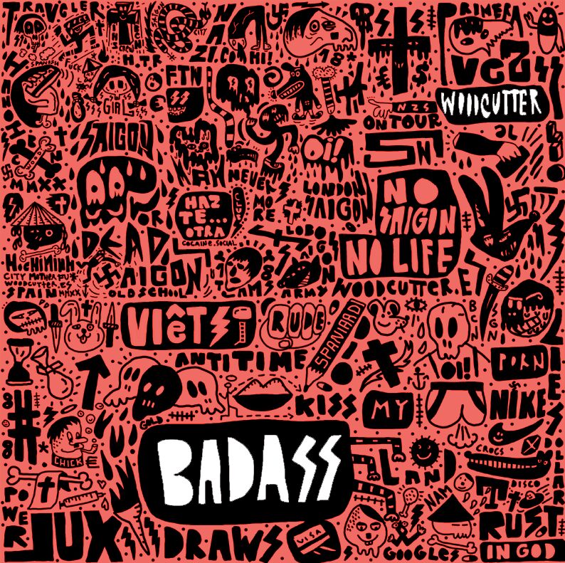 Badass Draws Czcionka