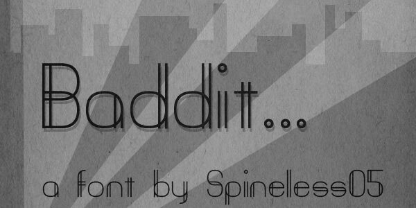 Baddit Czcionka
