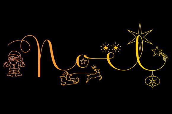 Badinerie Christmas Carattere
