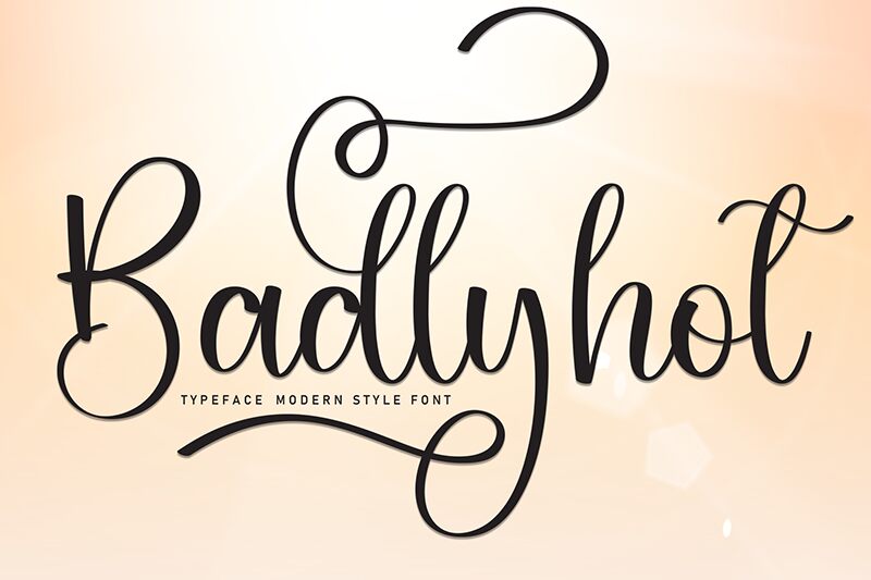 Badlyhot Czcionka