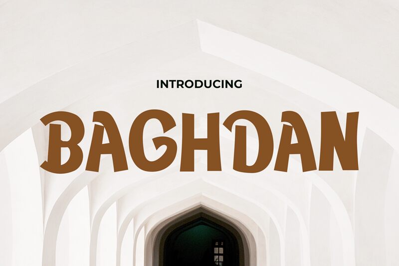 BAGHDAN — Font presentation