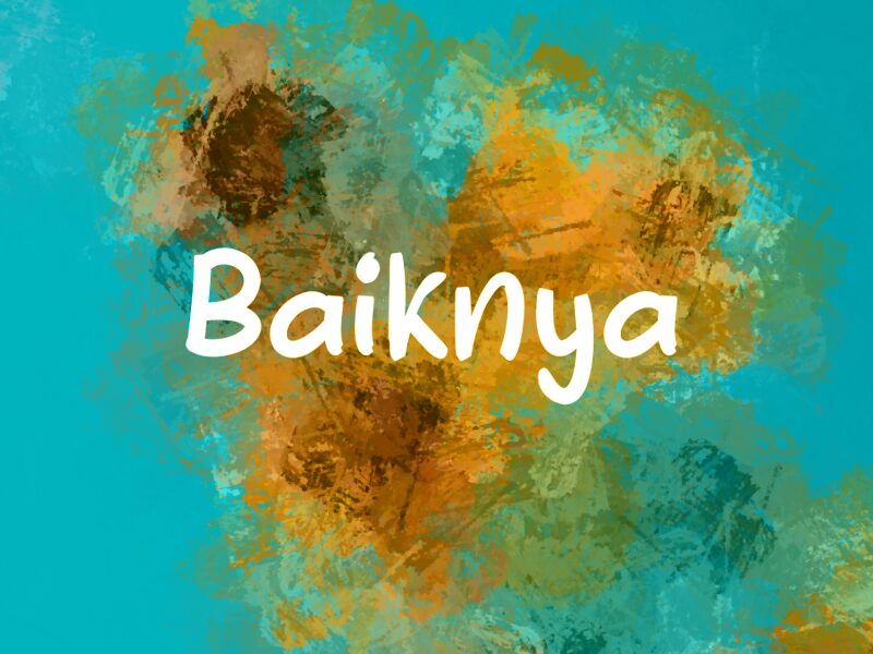 b Baiknya Schriftart