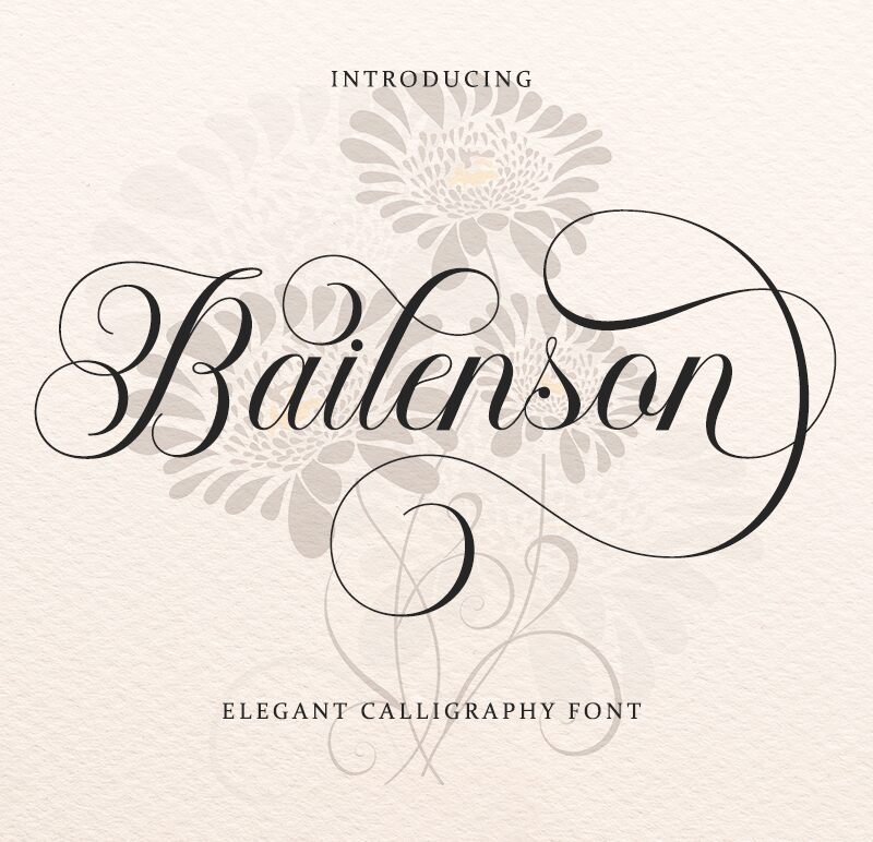Bailenson Czcionka