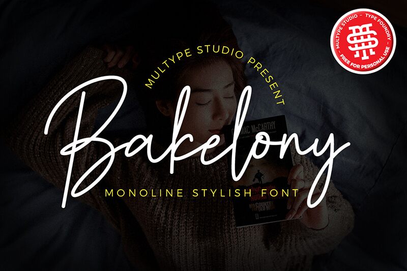 Bakelony الخط