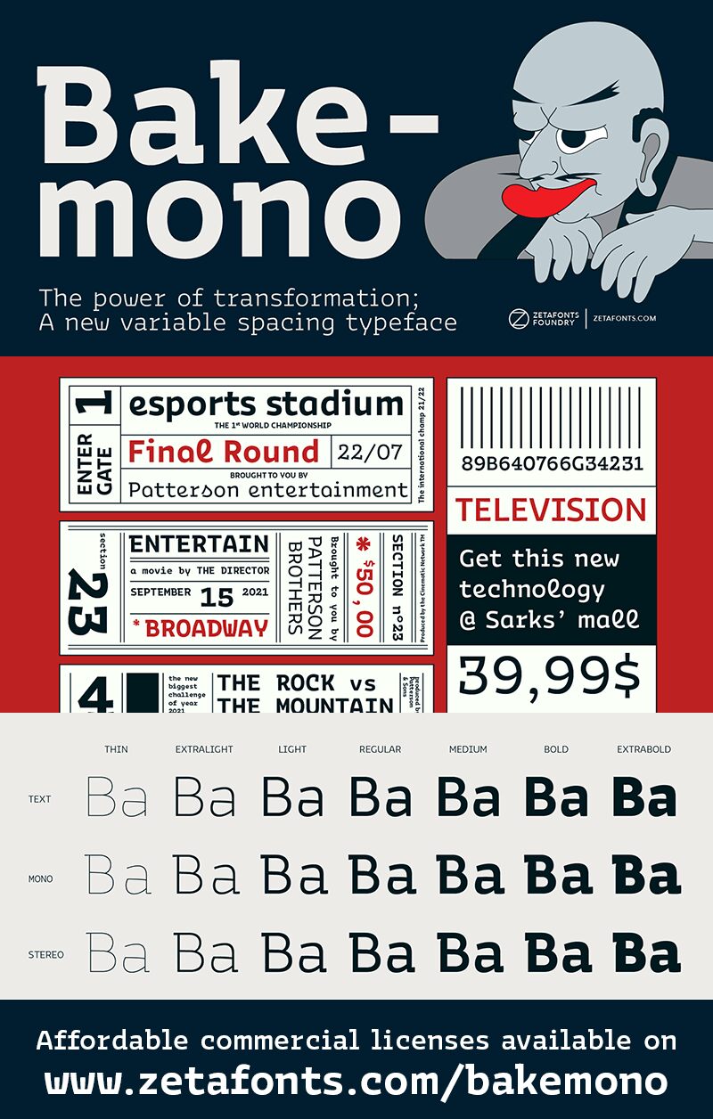 Bakemono Stereo Carattere