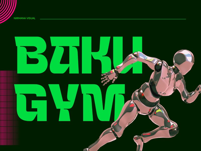 Baku Gym Schriftart