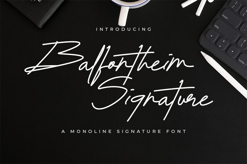 Balfontheim Schriftart